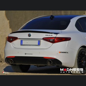 Alfa Romeo Giulia Trunk Spoiler - Fiberglass - Stile Italia